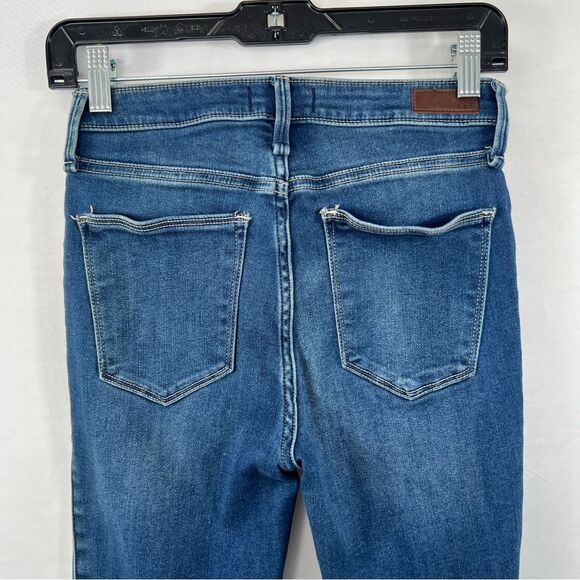 Abercrombie & Fitch Simore High Rise Blue Skinny Jeans 0689 - Picture 7 of 12